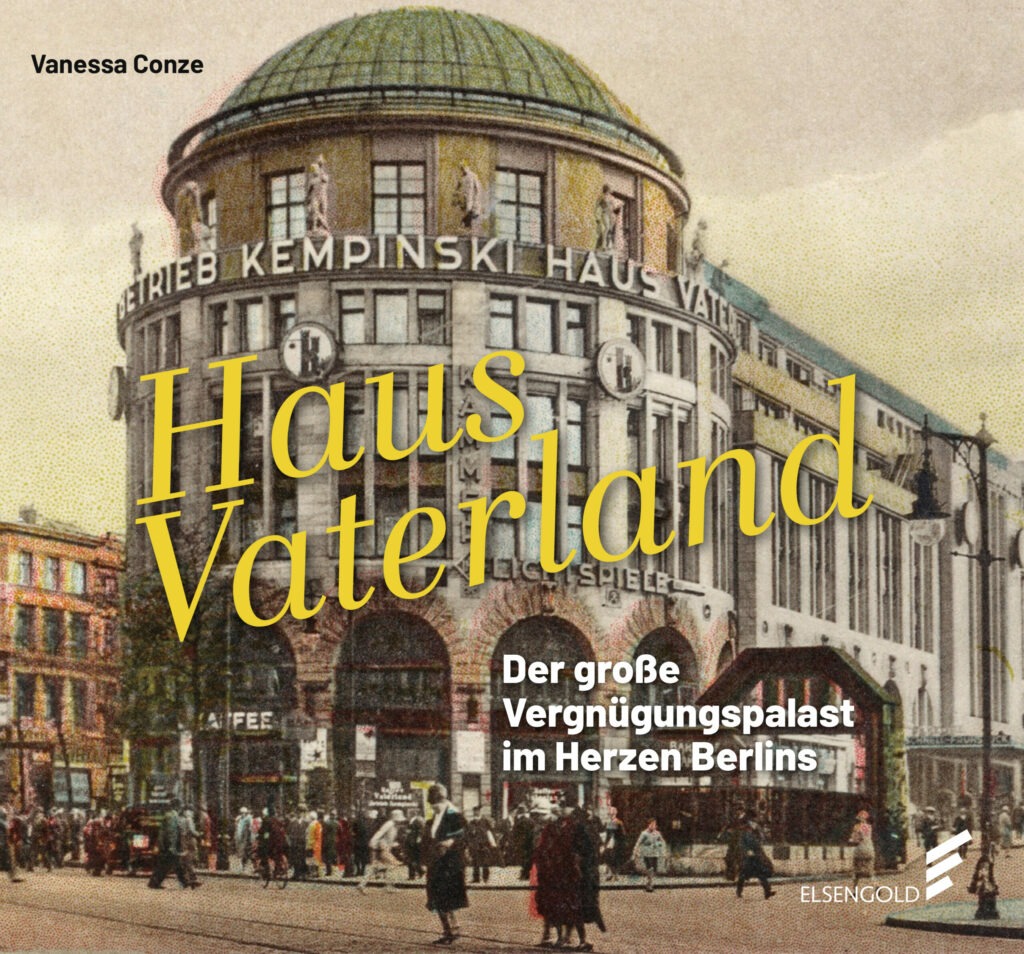 Das Bild zeigt das Cover zum Buch Haus Vaterland.
