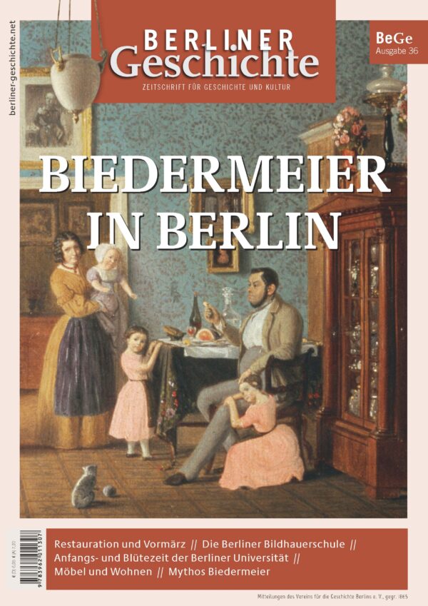 Zeitschrift Berliner Geschichte, Heft 36